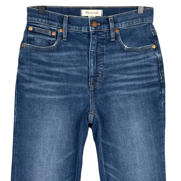 Madewell Jeans Womens 26 TALL Slim Demi Boot Sundale Wash Stretch Denim Casual - Picture 2 of 8
